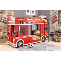 Двухъярусная детская кровать London Bus 90*190