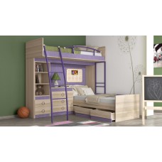 Кровать Индиго ГН-145.007 двухъярусная Кровать Индиго ГН-145.007 двухъярусная