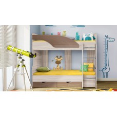 Двухъярусная детская кровать Бриз-5 80х190 Двухъярусная детская кровать Бриз-5 80х190